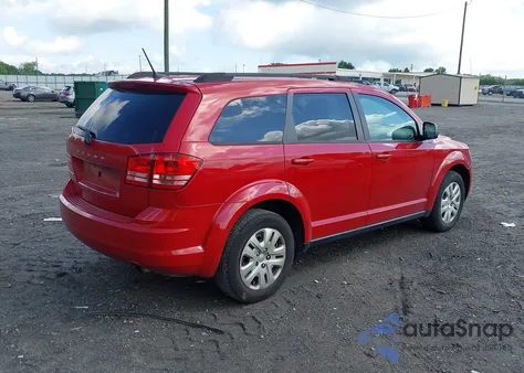 2016 Dodge Journey Se from USA, damaged, VIN 3C4PDCAB8GT147510